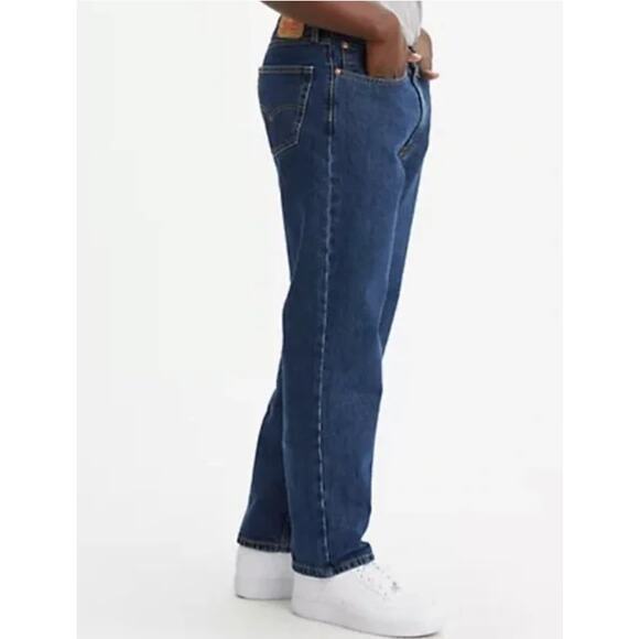 Levi's Other - Levi's 550 Relaxed Fit Men's 40x30 Medium Wash Straight Leg Denim Blue Jeans